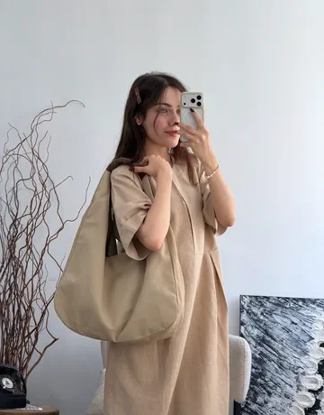 کیف دوشی کتان کوکی — تصویر ۱۰ محصول
