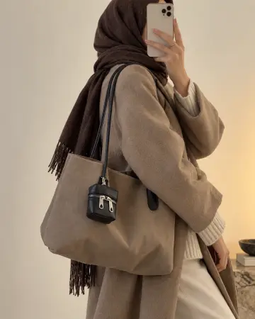 کیف دوشی جیر کارمل — تصویر ۸ محصول