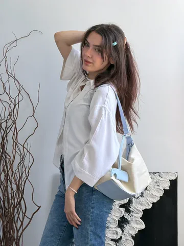 کیف دخترانه کتان شیما — تصویر ۴ محصول